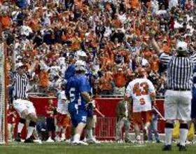 CRUISING: Syracuse defeats Duke by 10-goal margin to advance to the championship game Monday