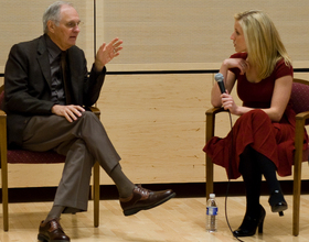 Alan Alda discusses politics in journalism with the screening of his new movie 'Nothing But The Truth'