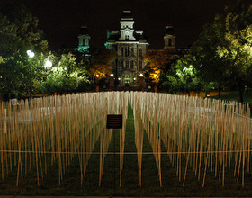 Art display honors Iraq casualties