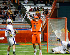 MLAX :  Danes cooked: SU on roll, upends Albany