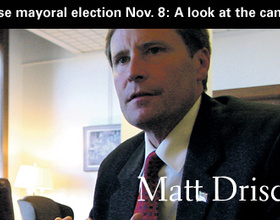 Matt Driscoll: Incumbent expresses no worries for election