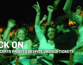 UU Concerts profits despite unsold tickets