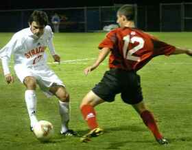 Syracuse 'champions' after netting 2 goals against Scarlet Knights