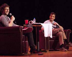 Well, that was awkward.... Q&A session with Andy Samberg creates more cringes than laughs