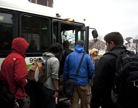 Sci Tech: SU sees increase in use of buses, green transportation