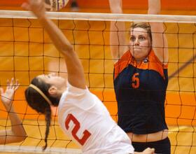 VB :  Syracuse emphasizing blocking, team defense