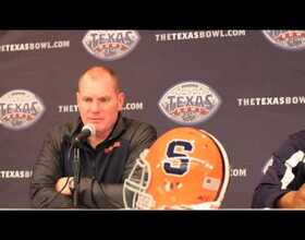 Video: Shafer and Hunt address media after Texas Bowl