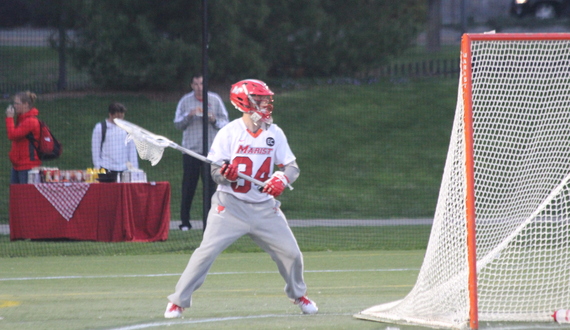 Marist goalkeeper Dave Scarcello honors late former Red Foxes player with No. 34 jersey