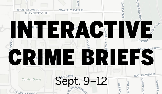 Interactive crime map: Sept. 9–12