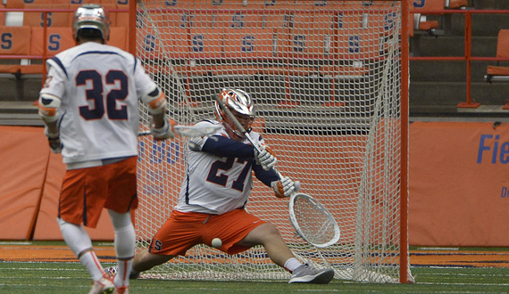 Warren Hill excels for Syracuse lacrosse in 1st career start and win over Siena