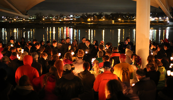 Gallery: Community holds vigil for Maddox Lawrence