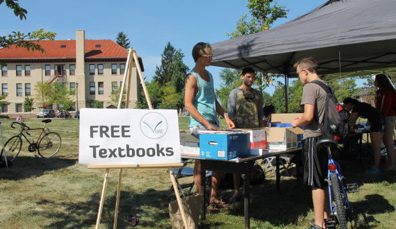 Why students at the University of Vermont are giving away free textbooks