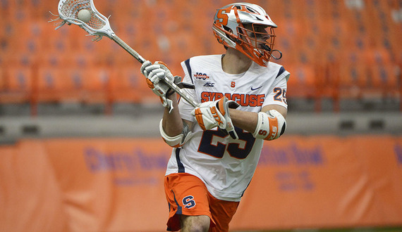 Syracuse starting attack Nick Piroli out against No. 12 Albany with lower-body injury