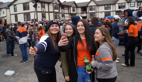 Gallery: Fans storm Castle Court, Marshall Street ahead of Final Four