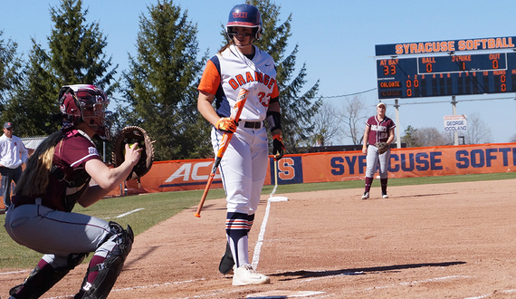 Syracuse softball hitters struggle to hit screwball in 3-2 loss to Colgate