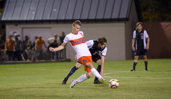 Gallery: Syracuse men&#8217;s soccer survives Loyola Marymount scare with 2-1 OT win