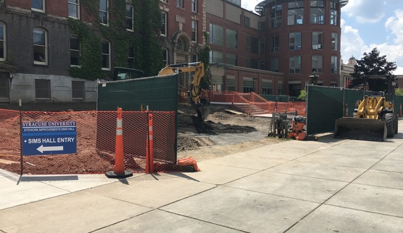 SU construction update: Majority of summer projects have been completed