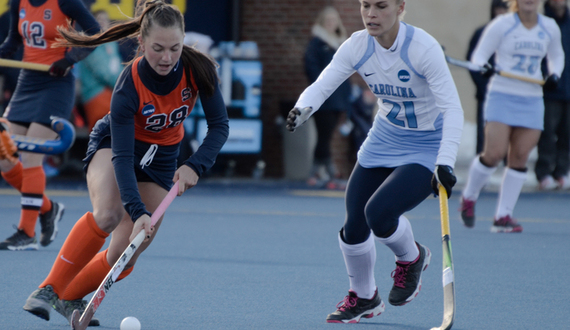 Syracuse field hockey suffers 1st loss of season, 3-2, in double overtime against North Carolina