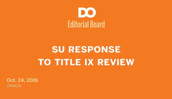 Title IX review demands attention