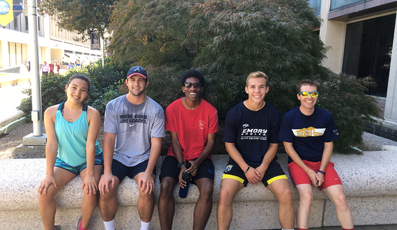 Emory University professor amps up office hours through running