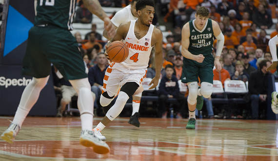 Gallery: Syracuse men’s basketball demolishes Eastern Michigan, 105-57