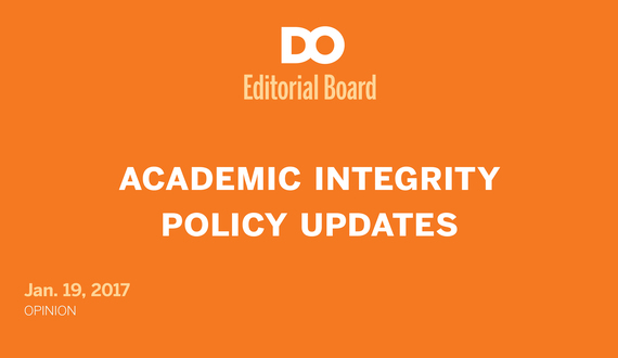 Updates to Academic Integrity Policy will benefit students in terms of efficiency and transparency