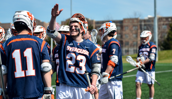 Nick Mariano&#8217;s season-high four goals propel No. 4 SU to 11-10 upset over No. 1 Notre Dame