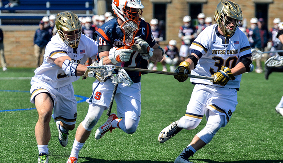 Syracuse senior faceoff specialist Ben Williams named ACC Defensive Player of the Week