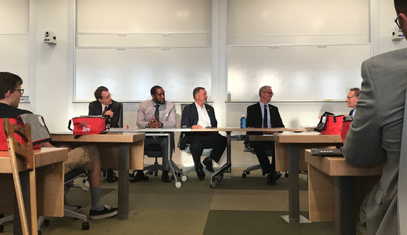 Republican politicians discuss market-based solutions for climate change at Syracuse University