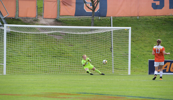 Senior goalkeeper Courtney Brosnan named to All-ACC 3rd team