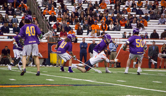 No. 7 Syracuse musters 3 goals in historically bad offensive outing, loses 15-3 to No. 4 Albany