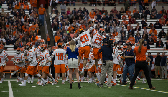 No. 16 Syracuse comes back to win triple-overtime thriller against No. 9 Army, 11-10