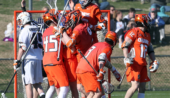 No. 12 Syracuse&#8217;s patience pays with Tucker Dordevic&#8217;s game winner against No. 4 Virginia, 12-11