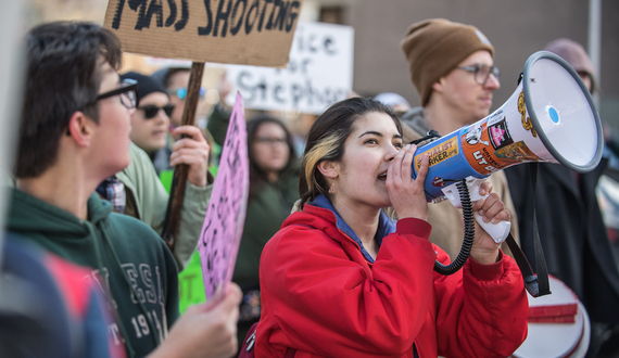 High school students rally for stricter gun laws at Syracuse March for Our Lives