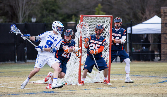 Dom Madonna is living his dream as SU’s goalie