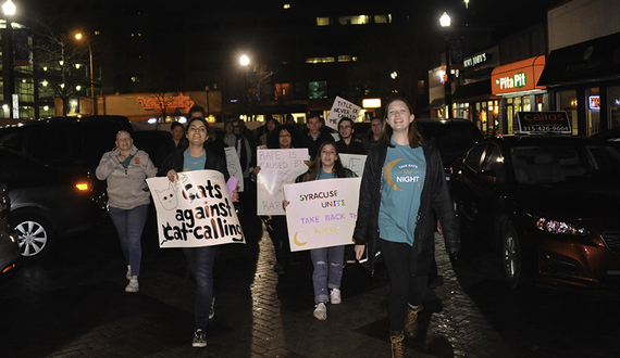 Video: SU&#8217;s Take Back the Night Rally