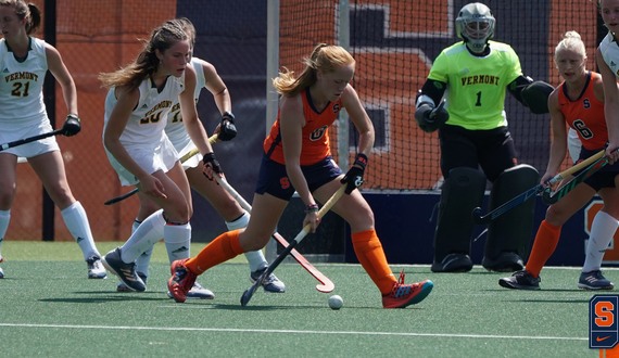 Freshmen contribute to 4-1 season-opening SU win over Vermont