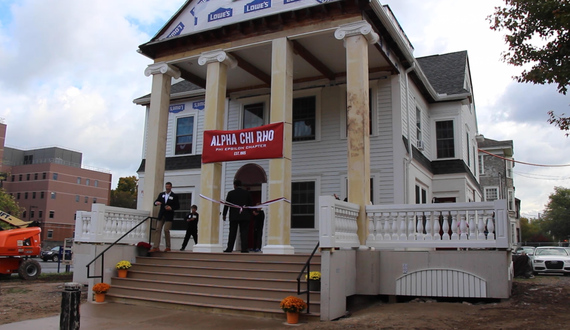 Video: Take a tour of Alpha Chi Rho’s renovated fraternity house