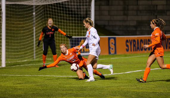 SU forward play stunted by inability to finish final pass in 3-0 loss to Clemson