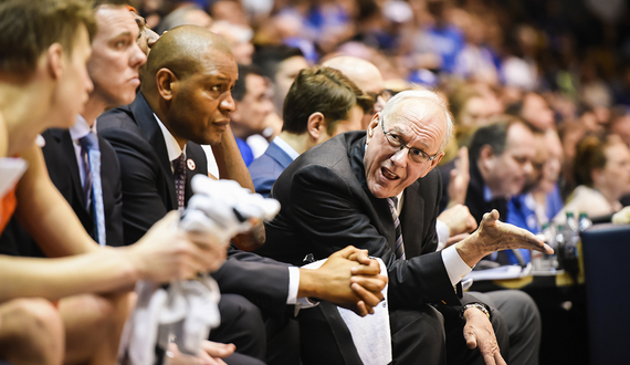 The many sideline faces of Jim Boeheim