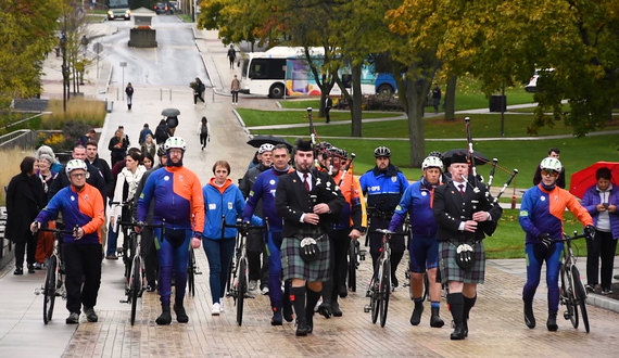 Video: Lockerbie cyclist, Colin Dorrance, reflects on 3,238-mile journey