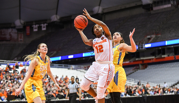 Defensive changes, 3-point shooting, and more fast reactions from Syracuse’s 75-64 loss to South Dakota State