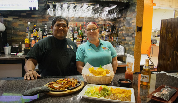 Restaurants Las Delicias and Camino Real Mexican Restaurant II serve authentic Hispanic food