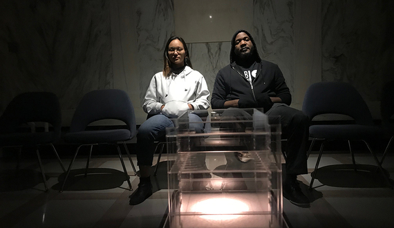 SU architecture students use plexiglass in &#8216;Cognitive Awareness&#8217; exhibit