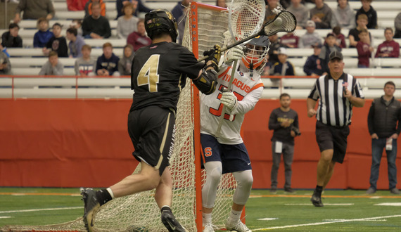 Drake Porter’s career-high 18 saves anchor Syracuse win over No. 9 Army