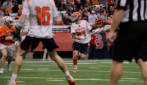 Midfielders carry Syracuse to 21-13 victory over Hobart