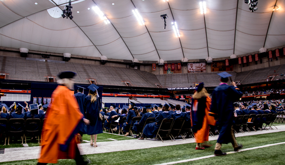 Class of 2020 will have Commencement in Carrier Dome this fall