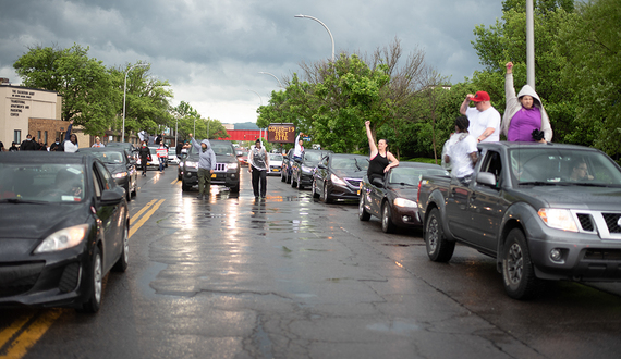 Gallery: 1st day of Black Lives Matter protest in Syracuse