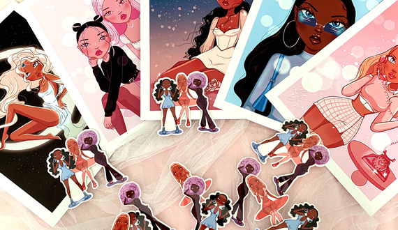 SU senior sells illustrations of women of color to dispel stereotypes