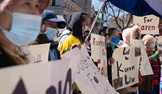 Gallery: Karen refugees march in downtown Syracuse